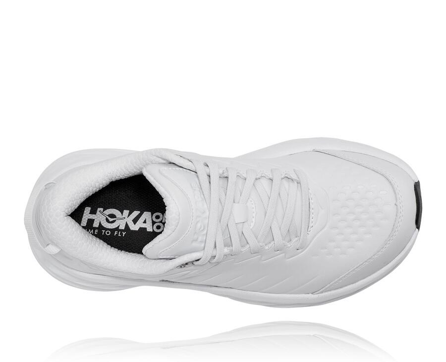 Hoka One One Koşu Ayakkabısı Kadın Beyaz - Bondi Sr - HP1678390